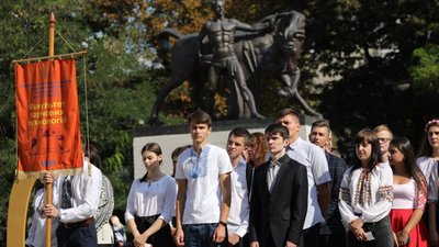 Першокурсники Львівського університету ветеринарії та біотехнологій склали присягу (ФОТО)