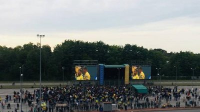 На Львівщині збірна команда України з футболу перемогла Словаччину в матчі Ліги націй