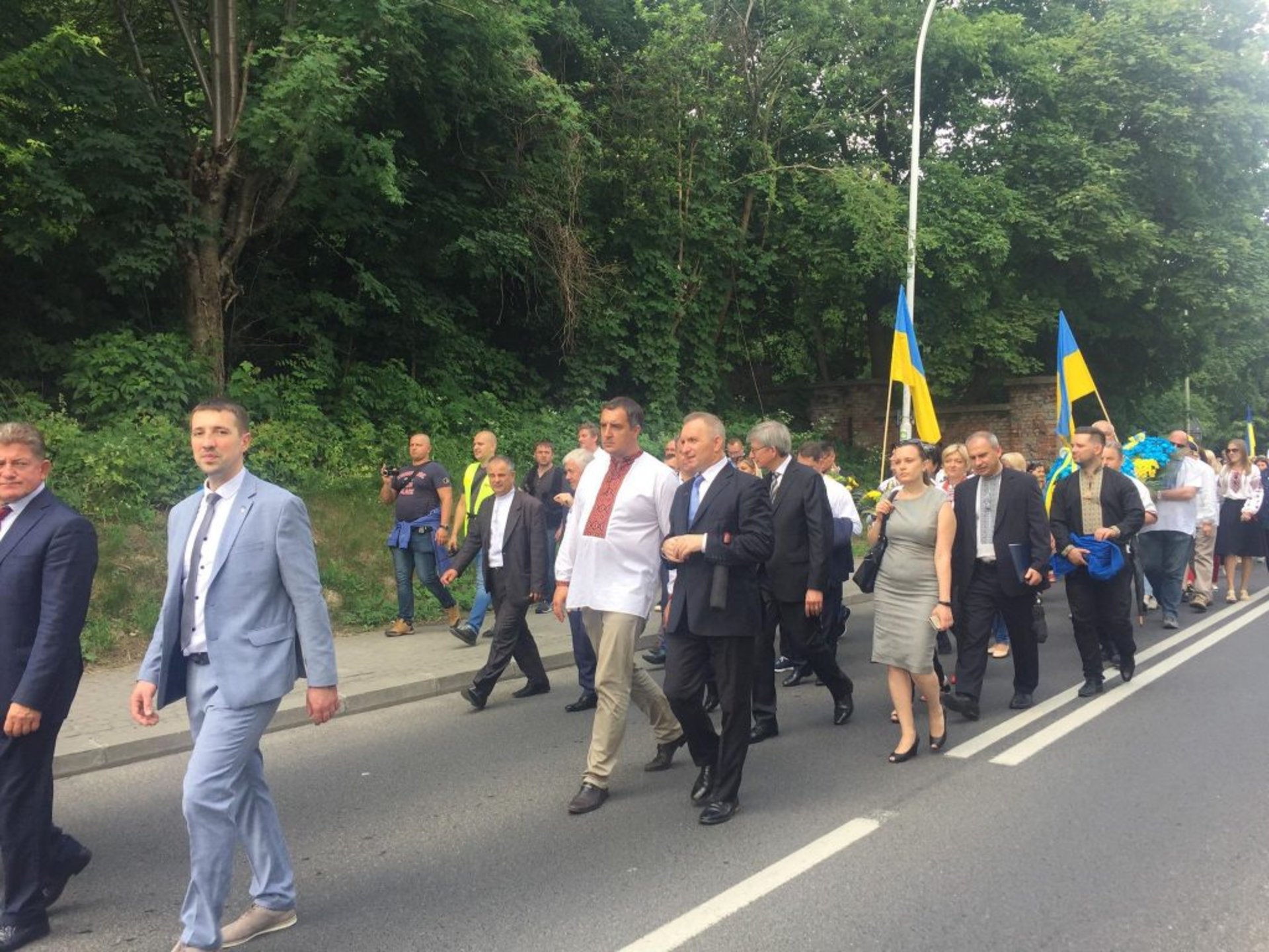 У Пикуличах вшанували полеглих українських воїнів. Фото Олега Довганика