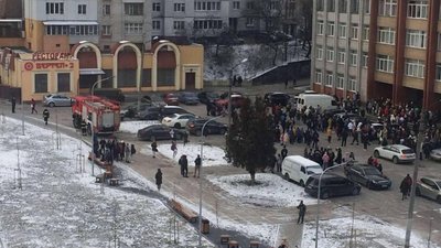 У Львові розшукують особу, яка неправдиво повідомила про замінування школи №91