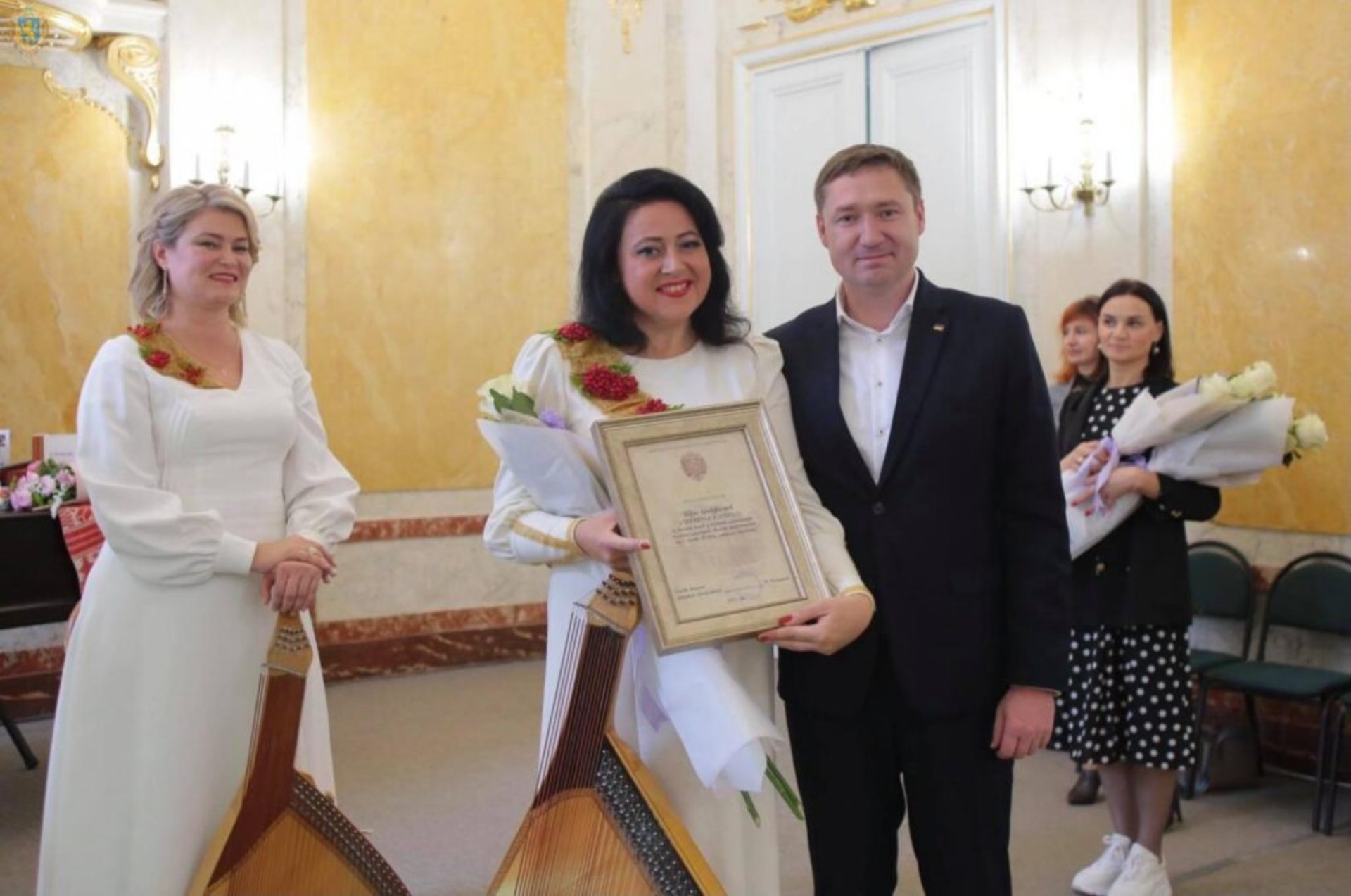 Тріо бандуристок «Червона калина» відзначили 40-річчя від дня заснування, фото ЛОДА