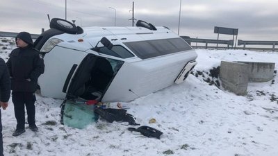 На Львівщині пасажирський автобус потрапив у ДТП (ФОТО, ВІДЕО)