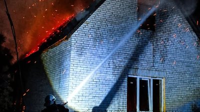 На Львівщині ліквідували пожежу житлового будинку