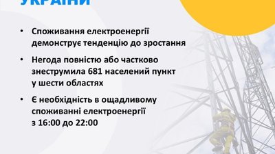 Українців знову закликали економити світло