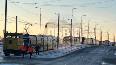 У Львові у неділю відбувся парад трамваїв