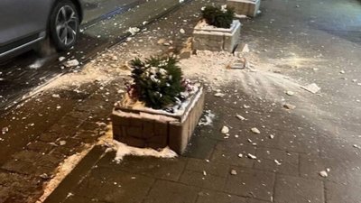 У Львові обвалився фасад Садового
