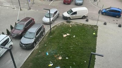 У Львові із одного району міста перестали вивозити сміття (ФОТО)