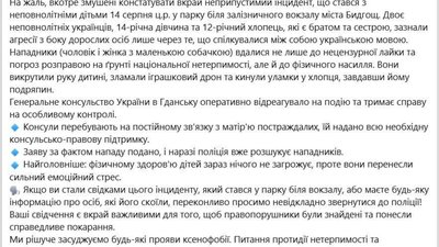 У Польщі напали на двох українських дітей через мову
