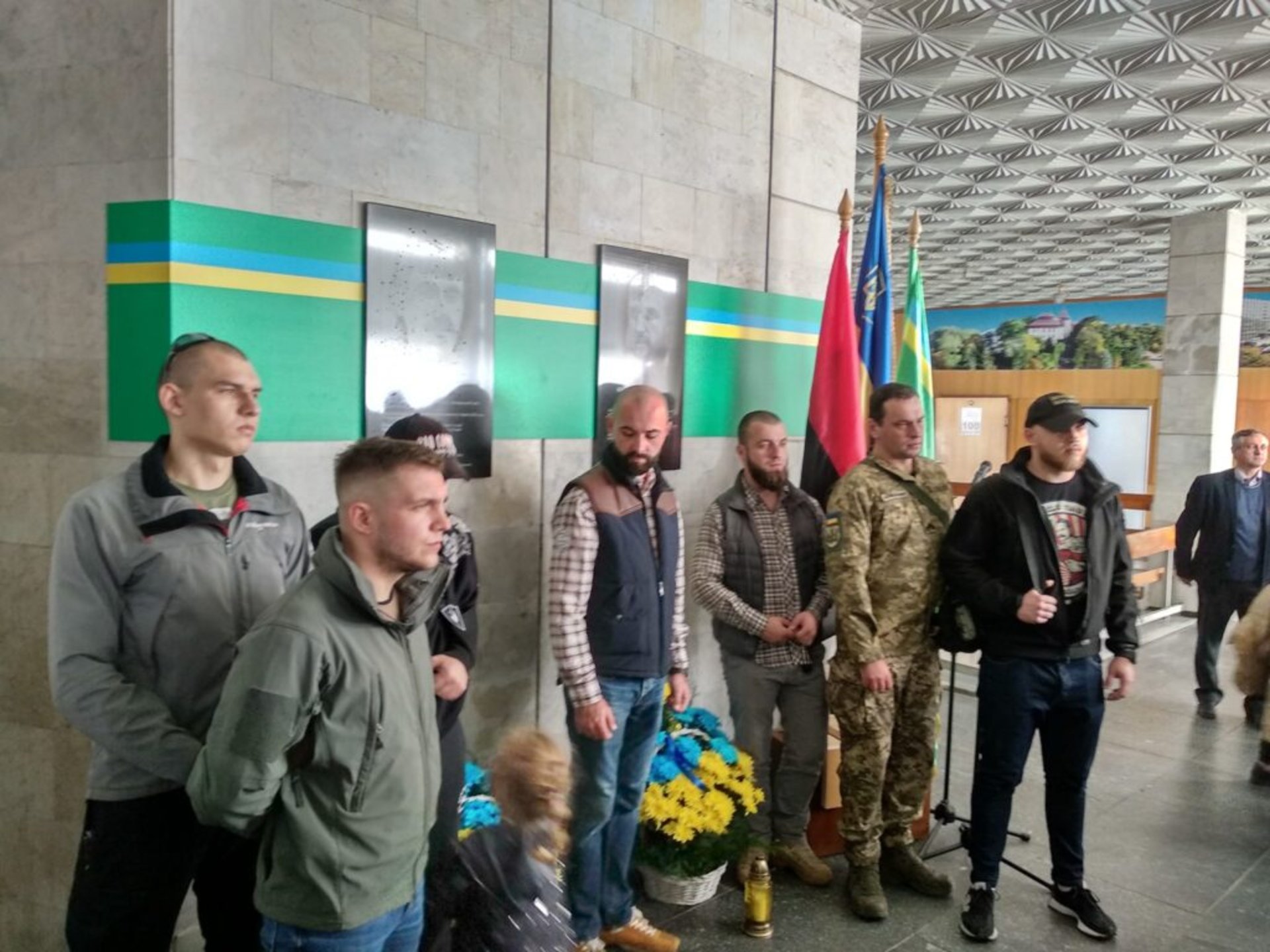 У Львові відкрили пам’ятні дошки Юрій Руфу та Олександру Капіносу