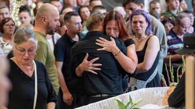 Львівщина в один день поховала шестеро людей, які загинули внаслідок атаки