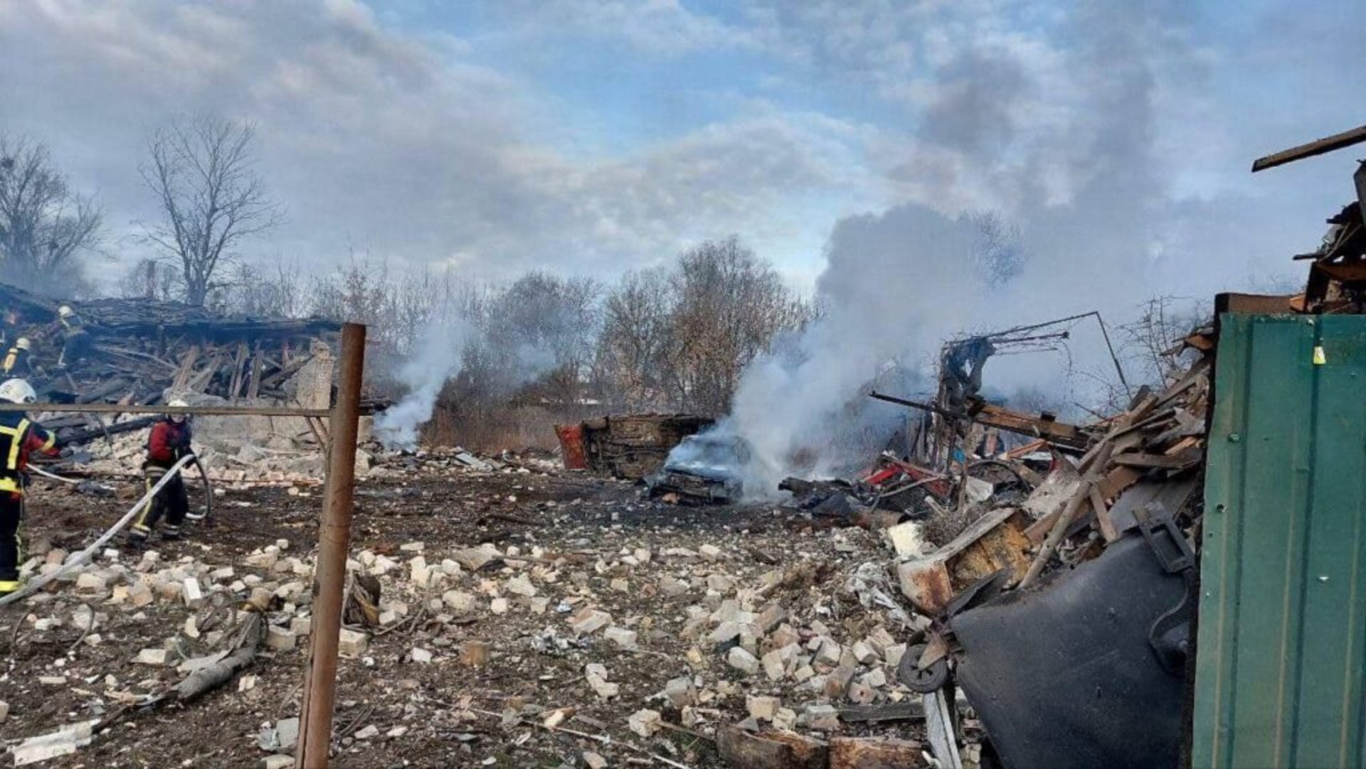 У Києві внаслідок ракетної атаки постраждало троє людей