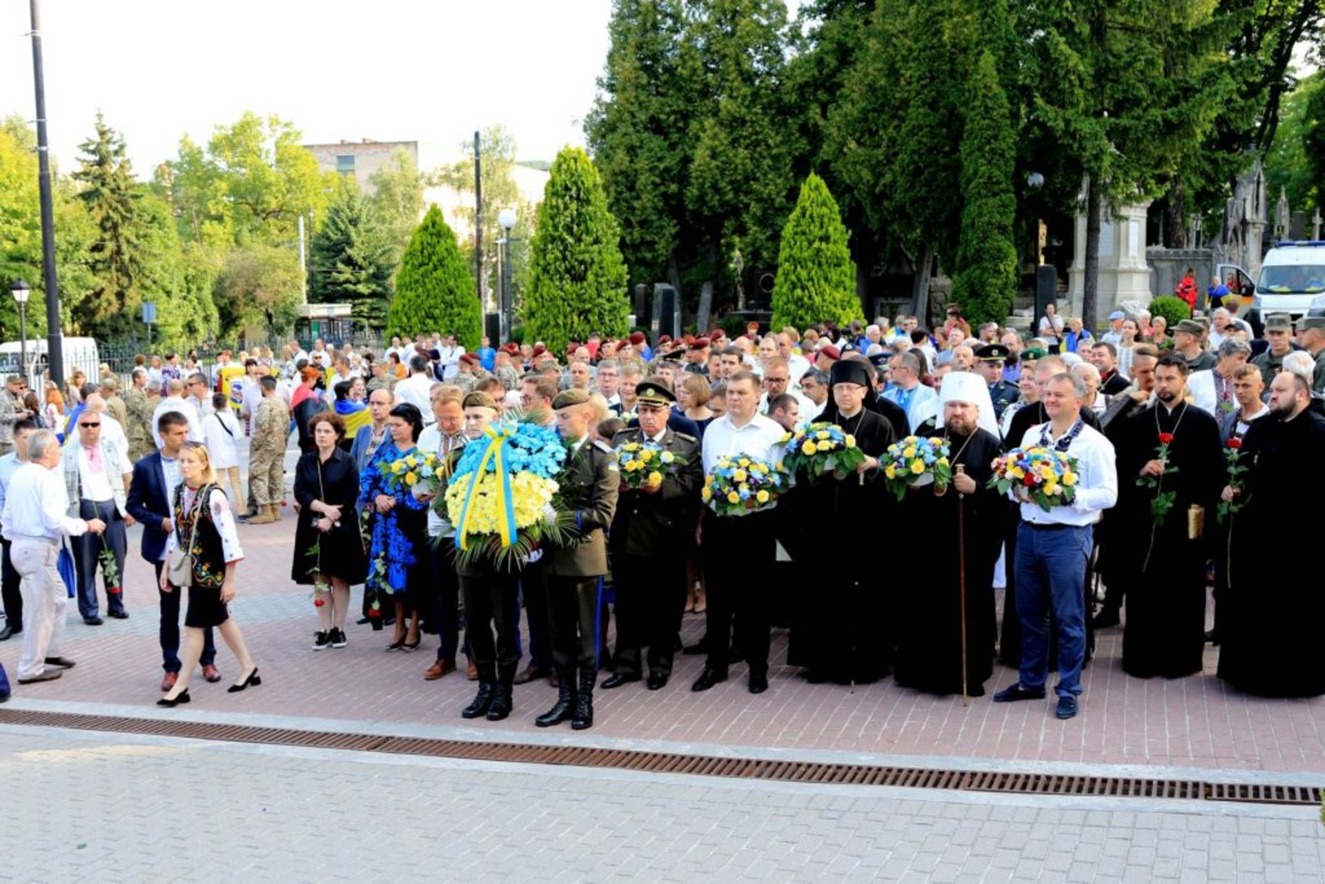 Львівщина урочисто відзначає 28-му річницю Незалежності України. Фото: 4studio.