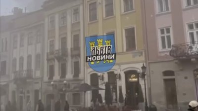 У центрі Львова виникла пожежа (ВІДЕО)
