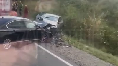 На Львівщині не розминулись автомобілі (ВІДЕО)