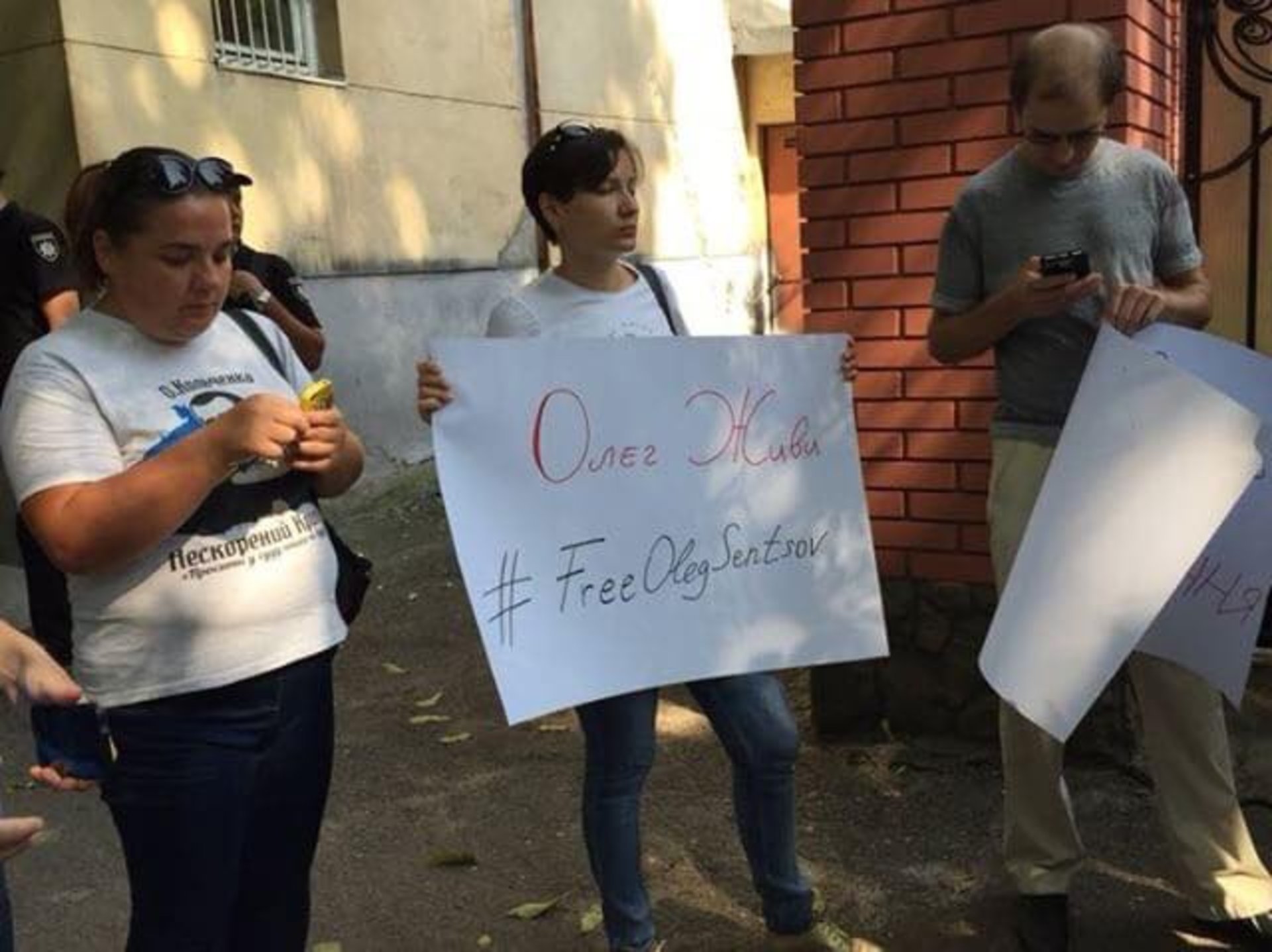 У Львові пройшла акція у підтримку Олега Сенцова