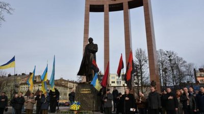 На Львівщині урочисто відзначили річницю з дня народження Степана Бандери