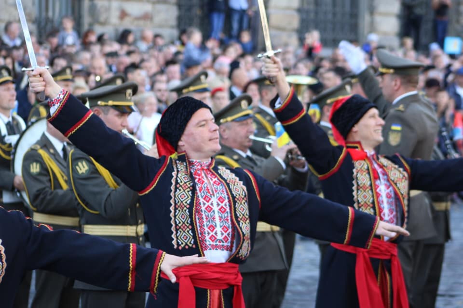 Вулицями Львова пройшов масштабний Марш захисників України. Фото прес-служба ЛОР