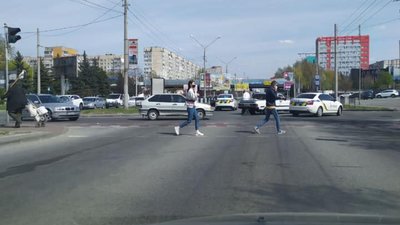 У Львові через ДТП ускладнився рух транспорту (ФОТО)