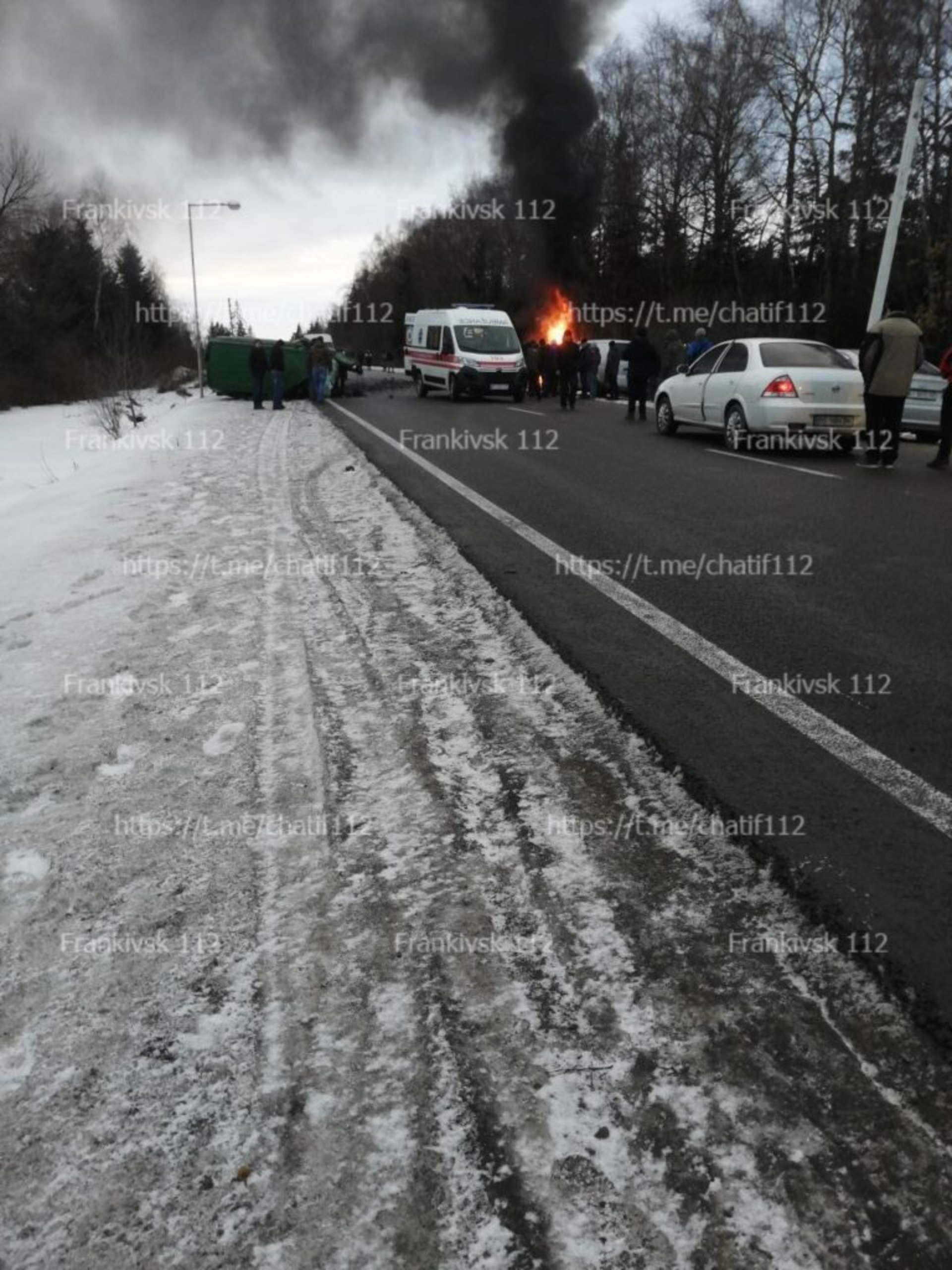 Між Надвірною та Яремче сталась автотроща