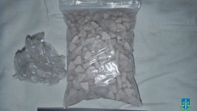 У Львові затримано місцеву мешканку з психотропними таблетками на 250 000 грн