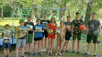 «Моя олімпійська мрія» та «Олімпійська книга» - для дітей родин українських прикордонників, переміщених на Львівщину