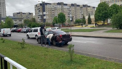У Львові через ДТП ускладнився рух транспорту (ФОТО)