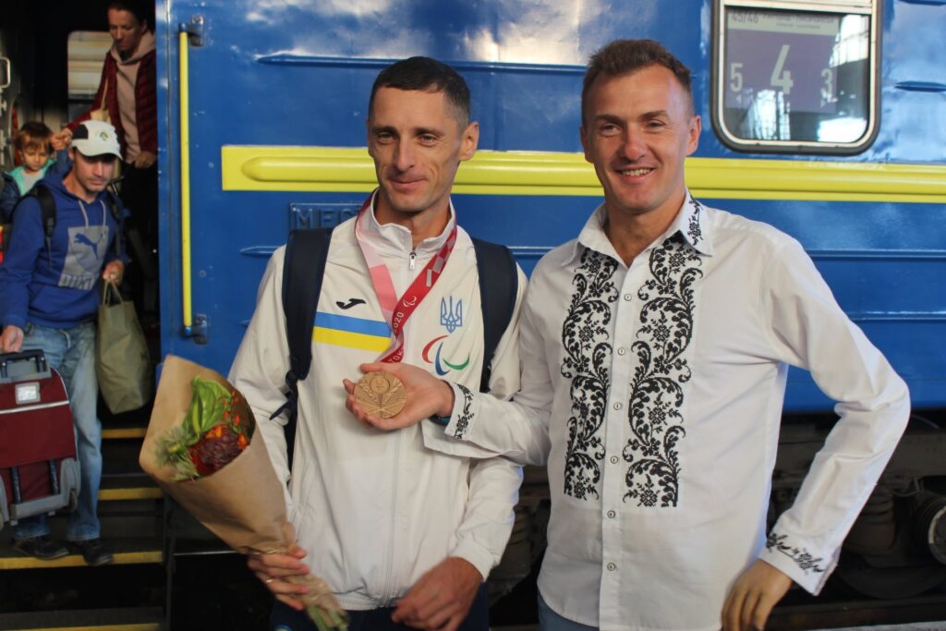 У Львові зустріли бронзового призера Паралімпійських Ігор, фото Управління спорту ЛМР