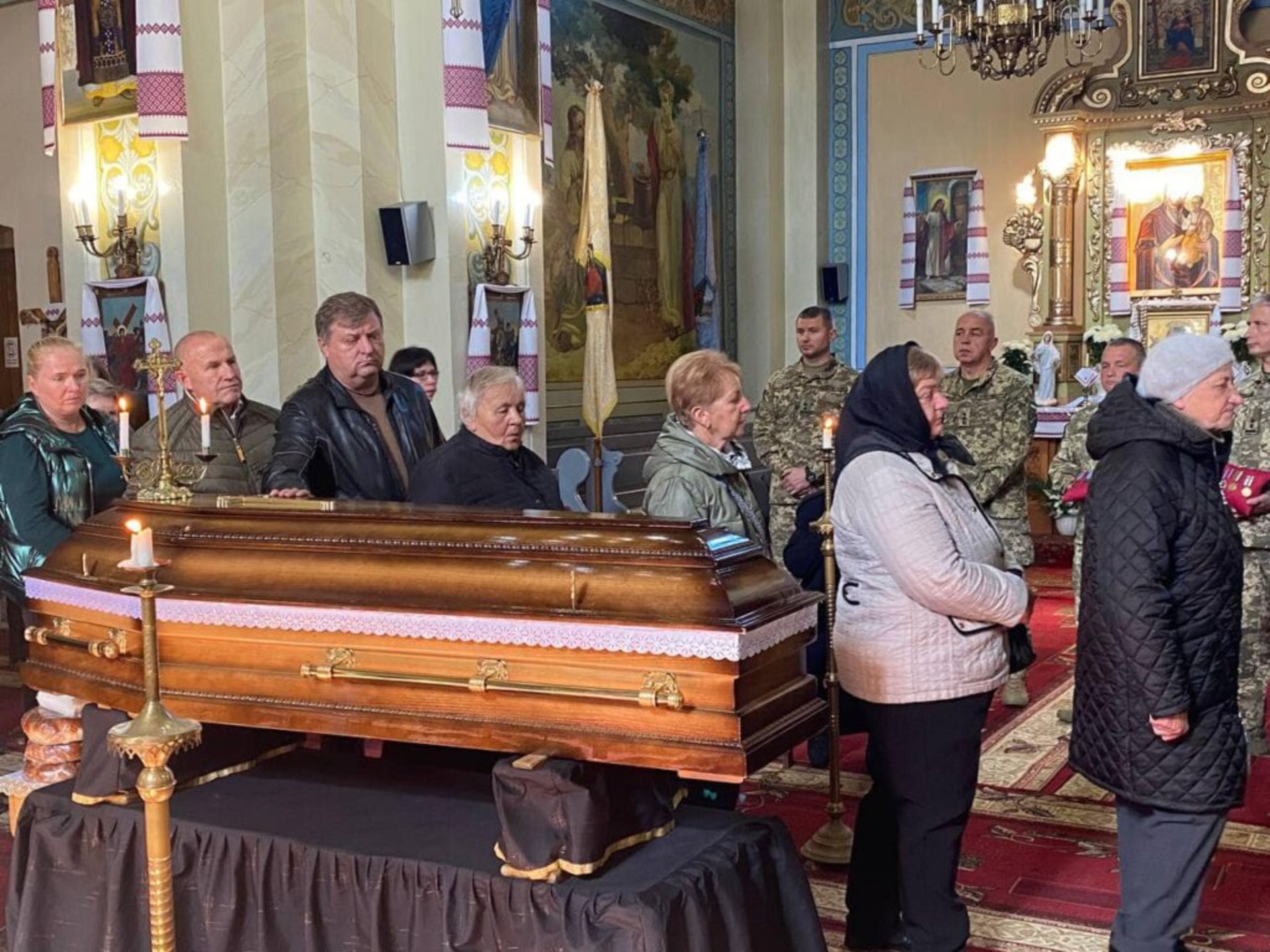 У Стрию поховали підполковника ЗСУ Віктора Пантєлєєва