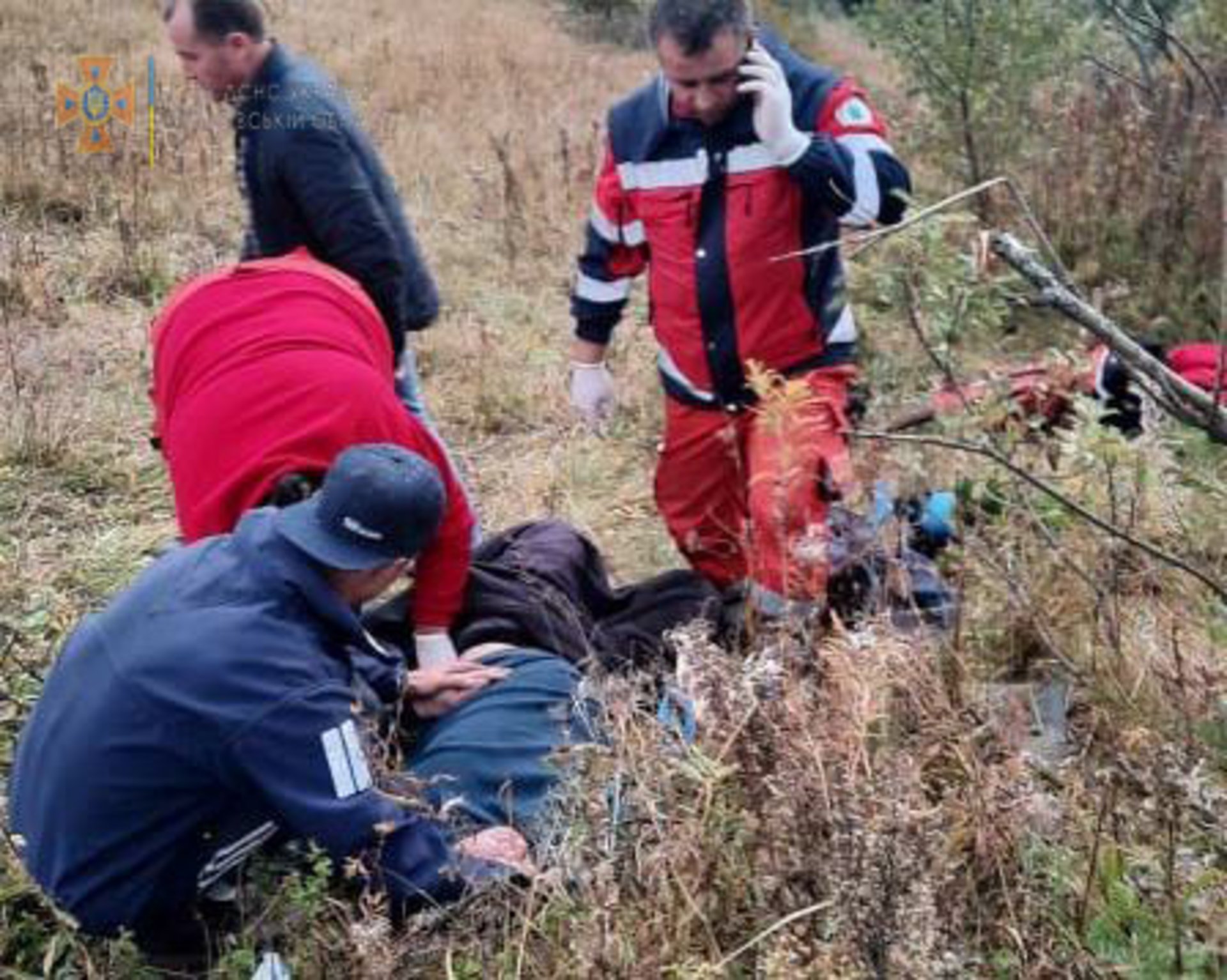 У Карпатах на Львівщині перекинувся «УАЗ» з туристами