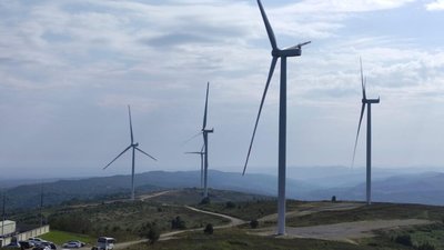 На Львівщині відкрили вітрову електростанцію