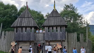 На Львівщині відтворили епоху середньовіччя