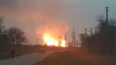 На магістральному газопроводі у Полтавській області сталася аварія (ФОТО)