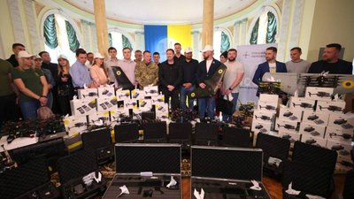 Львівщина передала військовим велику партію дронів (ФОТО)
