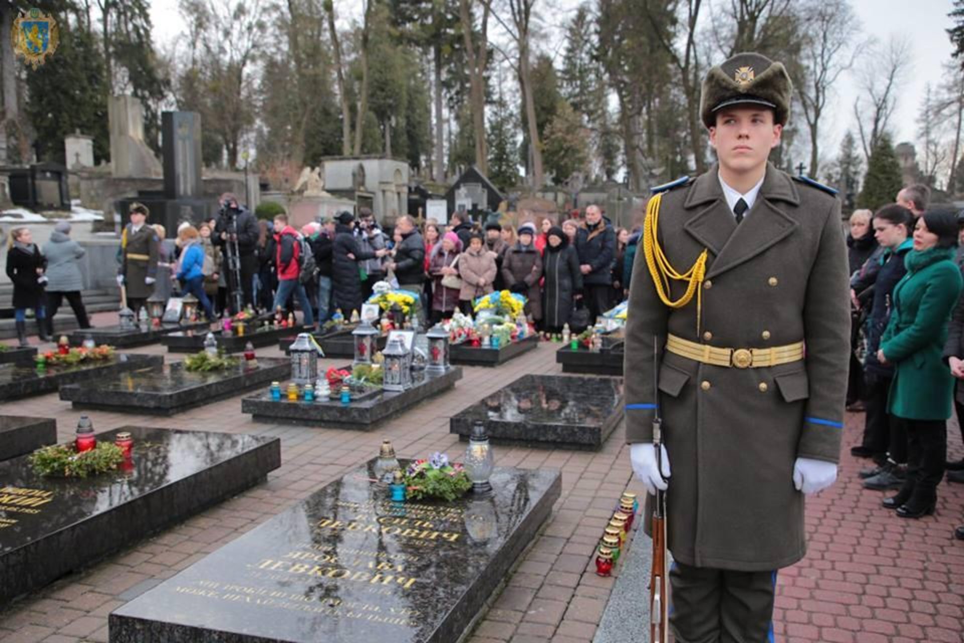 На Личакові вшанували пам'ять Героїв Небесної Сотні . Фото прес-служба ЛОДА