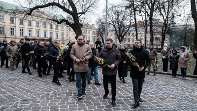 У Львові вшанували пам’ять В’ячеслава Чорновола