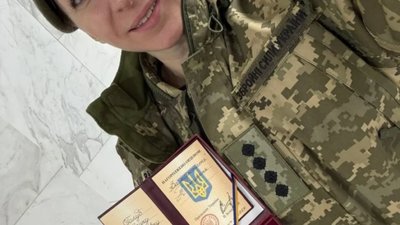 Захисницю із Жовківської громади відзначили державною нагородою