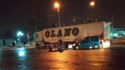 У Львові на перехресті Липинського - Промисловій сталась ще одна аварія (ФОТО)