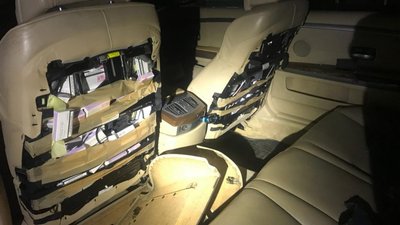 У Шегинях вилучили авто контрабандиста