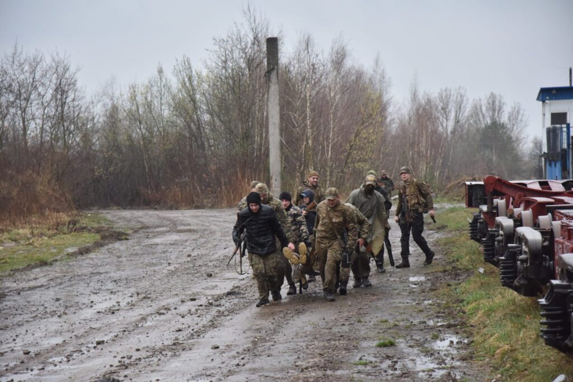 На Львівщині відбувся військово-патріотичний вишкіл для молоді ім. Тараса Бобанича «Хаммера»