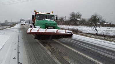 На Львівщині випав сніг (ФОТО)