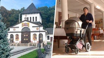 У Святоуспенській Унівській лаврі на Львівщині живуть 50 переселенців (ВІДЕО)