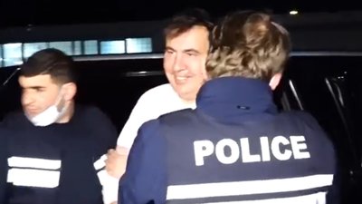 З'явилося відео затримання Саакашвілі в Грузії