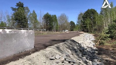 "Укравтодор" відкрив проїзд переправою на трасі Київ – Овруч на Житомирщині