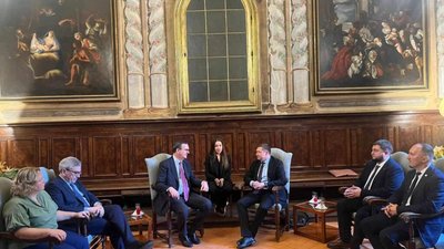 Делегація депутатів Львівської обласної ради з офіційним візитом перебуває в Італії