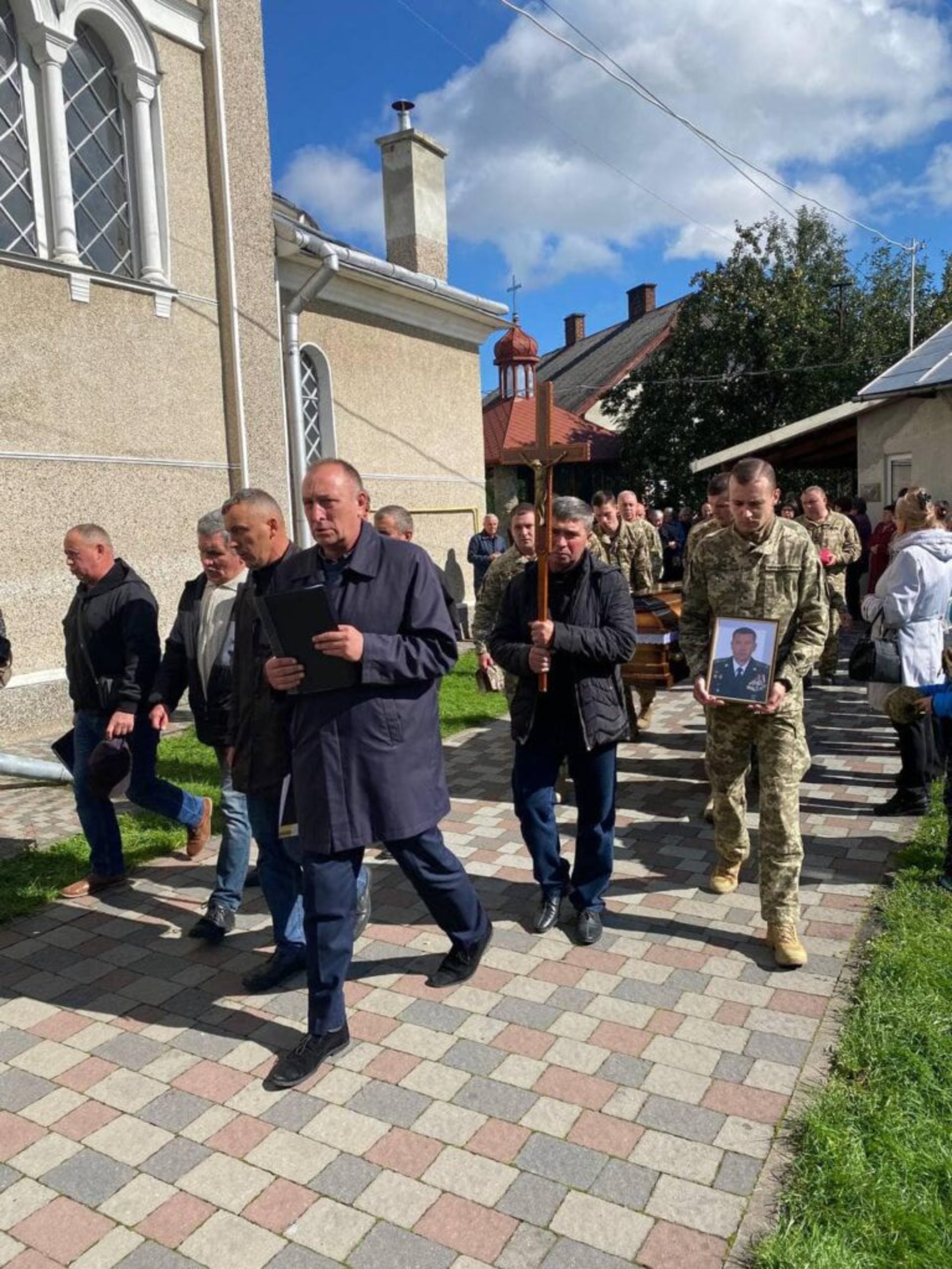 У Стрию поховали підполковника ЗСУ Віктора Пантєлєєва