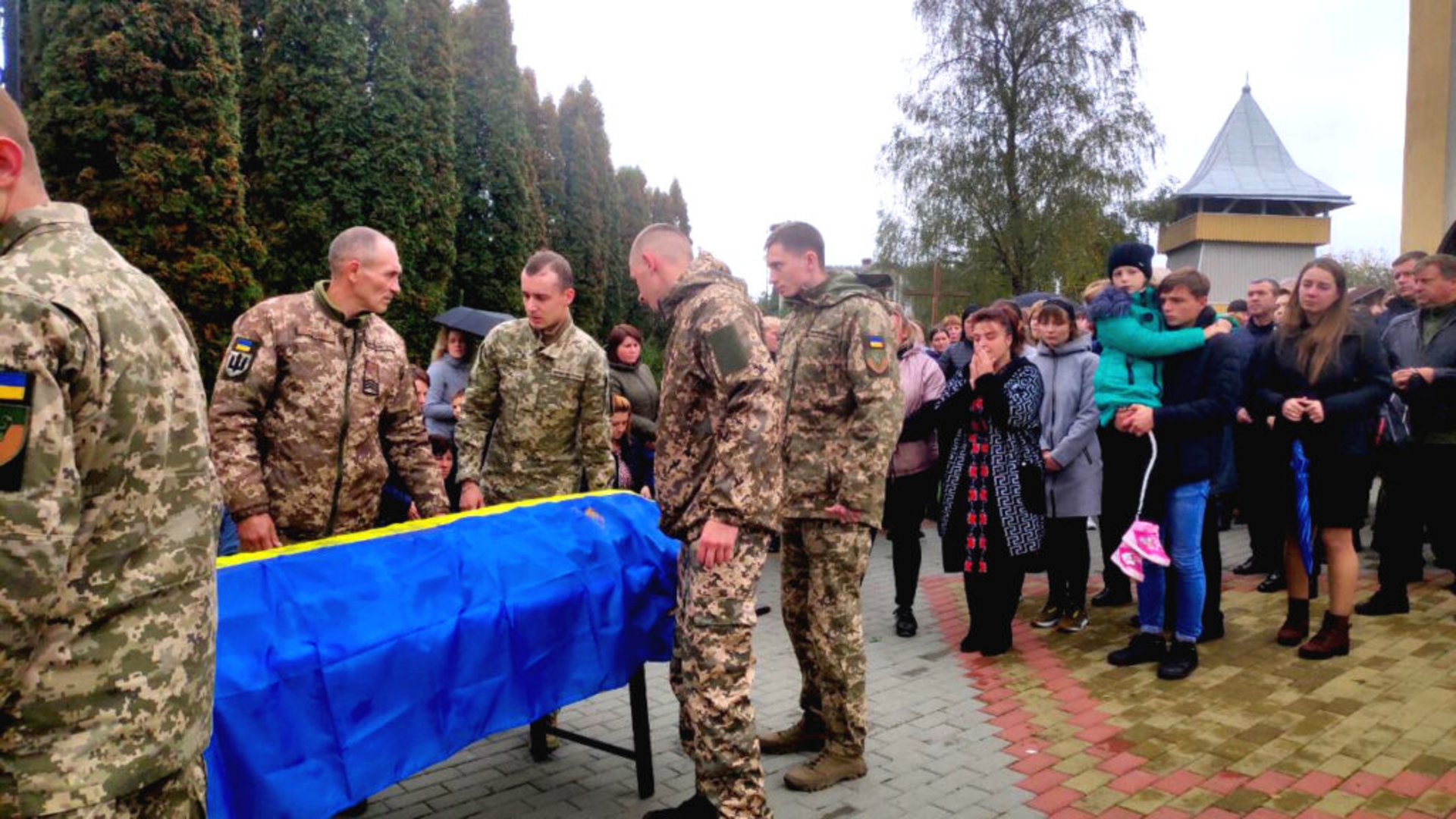 Стрийська громада назавжди попрощалася із захисником Іваном Гораком