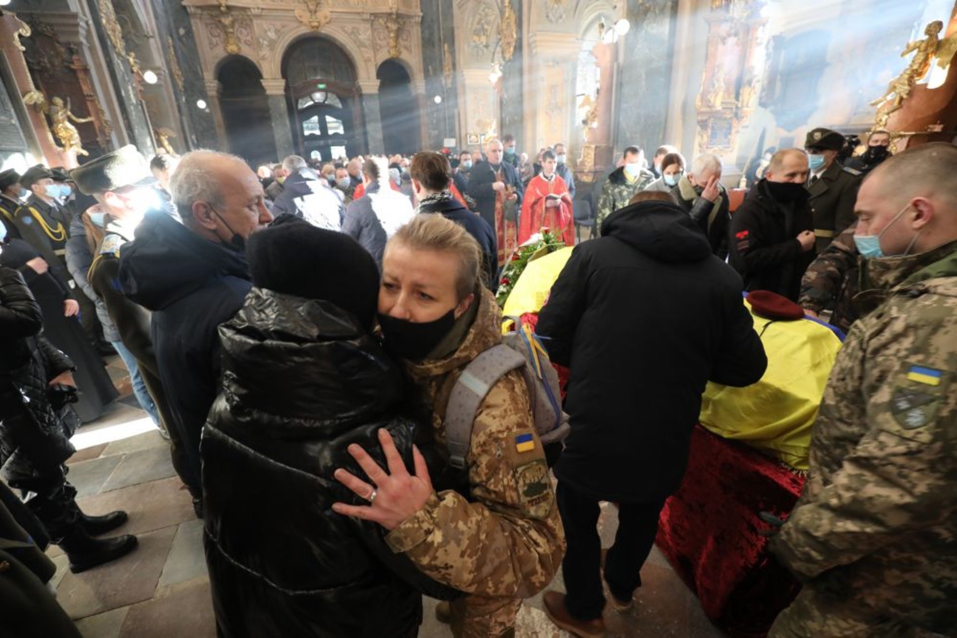 У Львові перепоховали останки кіборга Олександра Бондара, фото ЛМР