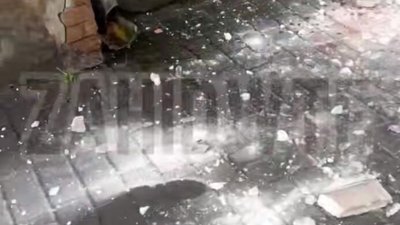 У Львові обвалився фасад будинку