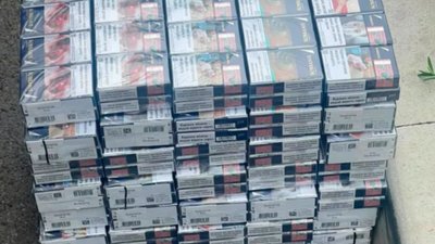 У «Ягодині» знайшли приховані в кабіні вантажівки сигарети