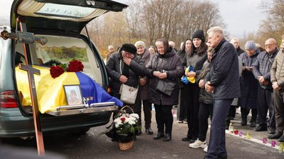 Дрогобич зустрів тіло захисника України